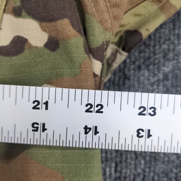 U.S. Army Combat Uniform OCP Camouflage Coat Size M Pockets Hook & Loop - Picture 9 of 12